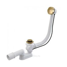 Слив-перелив полуавтомат Vega V55К 80 см, цвет золото матовое, Гл000026538