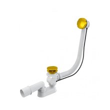 Слив-перелив полуавтомат Vega V55К 80 см, цвет золото глянец, Гл000025648