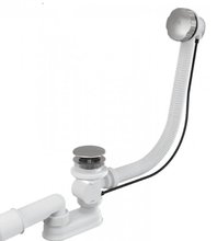 Слив-перелив полуавтомат Vega V55K, Гл000026898, 60 см, хром брашированный