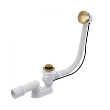 Слив-перелив полуавтомат Vega V55R 120 см, цвет бронза, Гл000025396