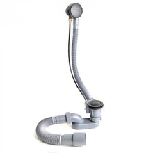 Слив-перелив полуавтомат Delice, черный матовый, DLR000008