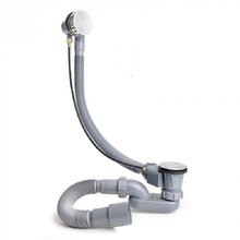 Слив-перелив полуавтомат Delice, хром, DLR000007