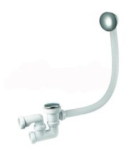 Слив-перелив Wirquin click-clack, 30718585, хром