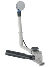 Слив-перелив Geberit для ванны, полуавтомат, хром глянцевый, 150.520.21.6