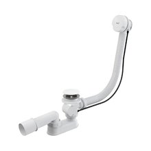 Слив-перелив для ванны AlcaPlast, автомат, 80 см, цвет - белый, A51BM-80