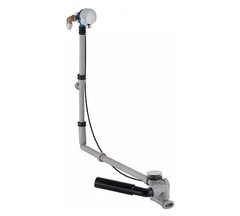 Слив-перелив Geberit для ванны, с наливом, удлинённый, хром, 150.711.21.6