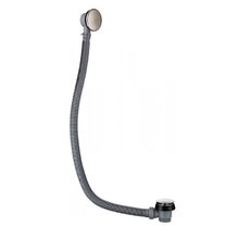 Слив-перелив для ванн Allen Brau Priority Round, Click-Clack, никель брашированный, 5.31027-BN