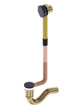 Слив перелив автомат Timo, черный, 8004/03