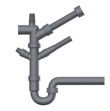 Отводная арматура для измельчителей Omoikiri Nagare NA-01