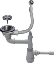 Арматура для одночашевых моек Omoikiri WK-1-R-IN 4956486, нержавеющая сталь