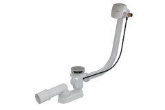 Слив-перелив для ванны Ravak с заполнением, 57 см, квадратный, хром, X01438