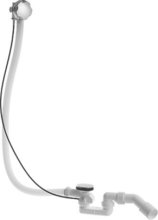 Слив-перелив Duravit 790226000001000 (центральный выпуск) для ванны, хром