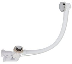 Слив-перелив Vagnerplast 60 см, полуавтомат для ванны, хром, V55R