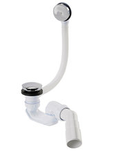 Слив-перелив для ванны Styron автомат ("клик-клак"), хром, STY-536-Klikk-Klakk