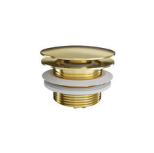 Донный клапан Excellent для ванны, click-clack, универсальный, цвет золото, ARIN.3485.01GL