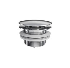 Донный клапан Excellent для ванны, click-clack, универсальный, цвет хром, ARIN.3485.01CR