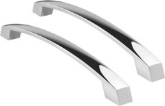 Ручки для ванны Excellent прямые, хром, комплект 2 шт, WAEX.U320.CR-2