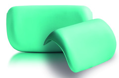 Подголовник для ванны 1MarKa Comfort, зеленый, CG