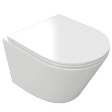 Унитаз подвесной Excellent Joker CENL.4504.470.WH Flash Rim, безободковый, белый