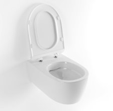 Подвесной унитаз Excellent Doto Pure Rim 48 CEEX.1404.485.WH, безободковый с сиденьем микролифт