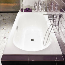 Ванна Bette Starlet 190 х 90 х 42 см, Glasur Plus, с шумоизоляцией, для удлиненного слива-перелива, белая, 1830-000 PLUS