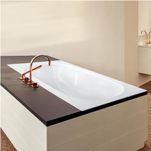 Ванна Bette Starlet Spirit 180 х 80 х 42 см, Glasur Plus, с шумоизоляцией, белая, 1634-000 PLUS