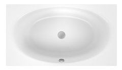 Ванна Bette Eve Glasur Plus 180 x 100 x 45 см, с шумоизоляцией, для удлиненного слива-перелива, 6042-000 PLUS