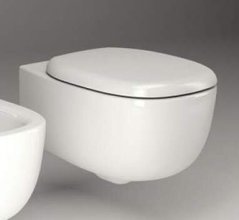 Унитаз подвесной Flaminia Bonola BN118G с системой GoClean, цвет белый