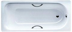 Стальная ванна Kaldewei Saniform Plus Star мод. 335, 170 х 70 х 41 см, anti-slip, с отверстиями для ручек, 1335.3000.0001