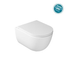 Подвесной унитаз Galassia Dream 7334MT, безободковый, белый матовый