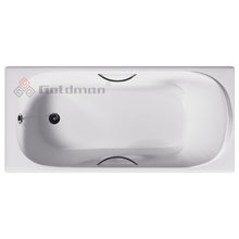 Ванна чугунная Goldman Nova NV16080, 160 х 80 см, белая