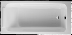 Чугунная ванна Jacob Delafon Parallel, 150 x 70 см, ножки и слив-перелив в подарок, цвет белый, E2946-00