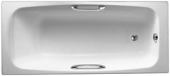 Чугунная ванна Jacob Delafon Diapason, 170 x 75 см, ножки и слив-перелив в подарок, цвет белый, E2926-00