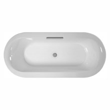 Ванна чугунная Jacob Delafon Volute 180 х 80 см, встраиваемая (фронтальная панель не предусмотрена), ножки и слив-перелив в подарок, E6D038-00