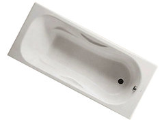 Чугунная ванна Roca Malibu 170 х 75 см, без ручек, цвет белый, 230960000 (7.2309.6.000.0)