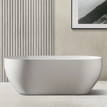 Ванна Abber Stein из искусственного камня 170 х 75 см, белая матовая, AS9613-1.7