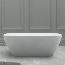 Ванна Abber Stein из искусственного камня 170 х 72 см, белая матовая, AS9612-1.7