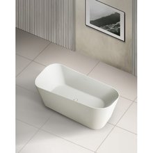 Ванна Abber Stein из искусственного камня 170 х 75 см, белая матовая, AS9609