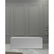 Ванна Abber Stein из искусственного камня 170 х 72 см, белая матовая, AS9640-1.7