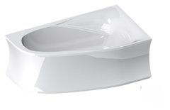 Ванна из литьевого мрамора Astra-Form Селена L/R 170 х 100 см, белый
