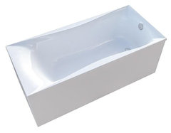 Ванна из литьевого мрамора Astra-Form Вега, 170 x 75 см, белый