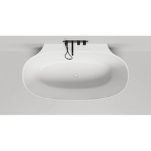 Ванна Salini Alda Wall 101915GRH, 170 х 90 см, из искусственного камня S-Sense, белая глянцевая, покраска RAL снаружи