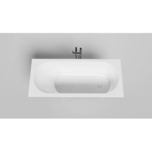 Ванна Salini Ornella Kit 102426MRF, 160 х 70 см, из искусственного камня S-Stone, белый матовый, покраска по RAL полностью