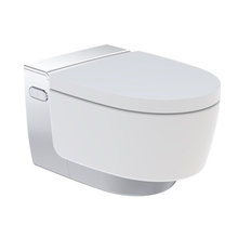 Электронный унитаз Geberit Aquaclean Mera Classic 146.204 11.1 подвесной, безободковый и крышка-биде, альпийский белый