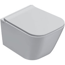 Подвесной унитаз Globo Stone STS07.BI безобдковый 45х37 см, цвет белый