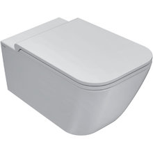 Подвесной унитаз Globo Stone STS06.BI безободковый 56 x 36 см, белый