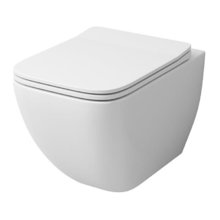 Подвесной унитаз Grossman GR-4447S, безободковый с тонкой крышкой