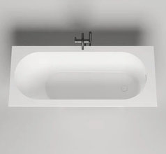 Ванна Salini Ornella Kit 170 x 80 х 60 см, из искусственного камня S-Stone, белый матовый, 102424M