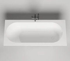 Ванна Salini Ornella Kit 170 x 80 х 60 см, из искусственного камня S-Sense, белый матовый, 102414M