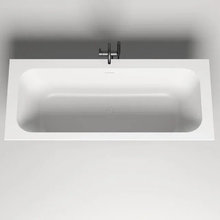 Ванна Salini Orlanda Axis Kit 190 x 80 х 60 см, из искусственного камня S-Sense, белый матовый, покраска по RAL полностью, 103311MRF